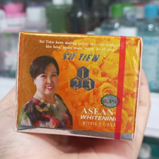 Kem Sứ Tiên Hộp Trắng Da, Ngừa Mụn Nám, Chống Lão Hóa 3G (Màu Cam)