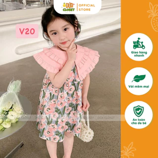 (8-26kg) Váy Bé Gái Công Chúa Siêu Xinh Đầm Bé Gái Cho Bé V20 Dứa Closet