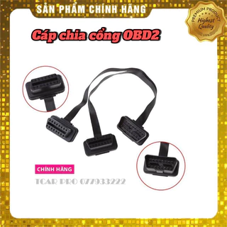 Bộ Cáp Chia Cổng OBD2 Cho HUD OBD Auto Lock Cảm Biến áp suất lốp BH 12 tháng