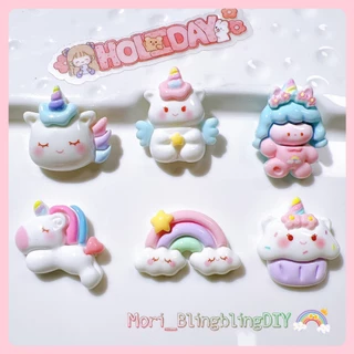 (CT530) Phụ Kiện Charm Hình Ngựa Unicorn Dễ Thương