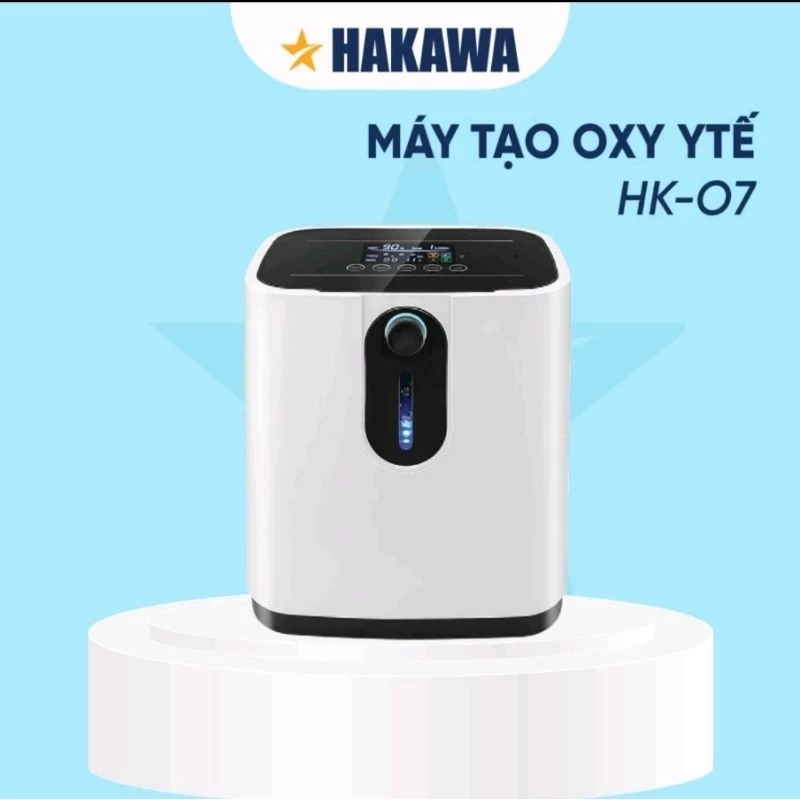 Máy tạo oxy y tế gi đình Hakawa 7lit kèm xông khí dung bảo hành chính hãng