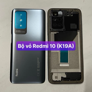 bộ xương vỏ xiaomi Redmi 10 (K19A) kèm khay sim,kính camera