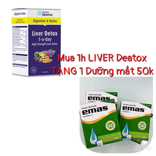 Viên uống hỗ trợ giải độc gan Henry Blooms Liver Detox 1-a-day (30viên) bảo vệ gan và tăng cường chức năng gan.