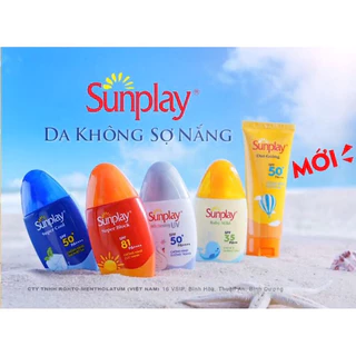 Kem sữa chống nắng sunplay skin aqua 30g