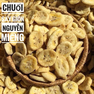 500g CHUỐI SẤY GIÒN