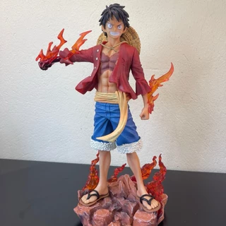 [26CM] MÔ HÌNH NHÂN VẬT LUFFY LX TAY HAKI HIỆU ỨNG, ANIME ONE PIECE, SƯU TẦM TRANG TRÍ DECOR,BỘ QUÀ TẶNG