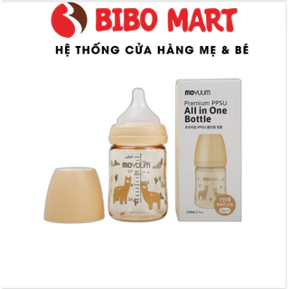 Bình Sữa Moyuum Họa Tiết 2023 Hàn Quốc Chất Liệu PPSU Cao Cấp Cho Bé Size 170ml - 270ml-CHÍNH HÃNG⭐