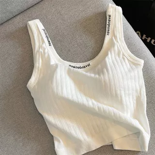 Áo Croptop Nữ Đệm Ngực, Bra 2 Dây Thể Thao Tập Gym Yoga Có Mút Ngực - Hàng QC Dalyn