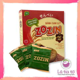 BÁNH ZOZIN GẠO LỨT NGŨ HẠT 150G