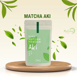 Bột Trà Xanh Matcha Aki Nhật Bản chính hãng