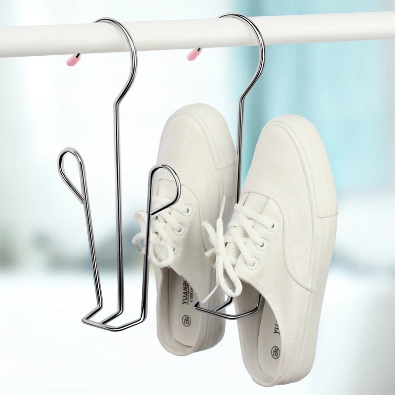 Móc Treo Phơi Giày Dép, Quần Áo - Giá Treo Giày Chất Liệu Inox 304 Không Gỉ Loại Dày 4mm