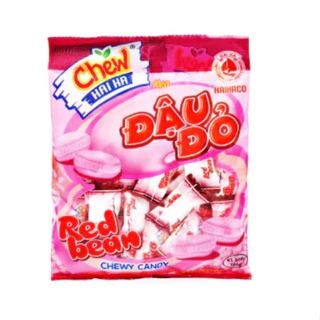 Kẹo Chew Mềm Hải Hà Hương Đậu Đỏ (Gói 90g)