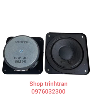 Loa toàn dải Onkyo siêu mỏng 3.5inch 4Ohm 15W. Công suất lớn, làm loa thùng, loa bloutooth, loa để bàn . Giá 1 cái.