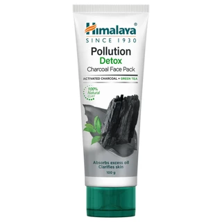 [HIMALAYA] MẶT NẠ POLLUTION DETOX CHARCOAL FACE PACK