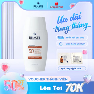 Kem chống nắng cho da nhạy cảm Rilastil Sun System Allergy Protective Fluid SPF 50+ 50ml