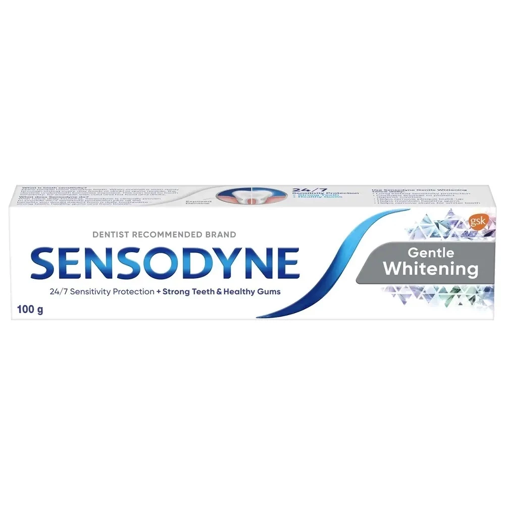 [HÀNG CHUẨN CÔNG TY] Kem đánh trắng răng Sensodyne Gentle Whitening - 100g