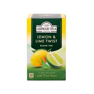 [Nhập khẩu độc quyền] TRÀ AHMAD ANH QUỐC - CHANH (40g) - Lemon & Lime Twist - Hương thơm,công dụng chủ yếu đến từ vỏ