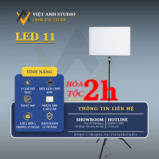 Bộ Đèn Led Studio chụp ảnh sản phẩm quay video Livestream bán hàng tiktok chuyên nghiệp, Đèn chữ nhật hắt sáng trợ live