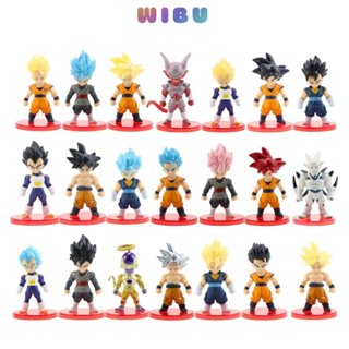 Mô hình DragonBall Bộ 21 nhân vật dragon ball chibi WCF Bản A - Cao 6-7cm - nặng 300gram - Dragon Ball - no box, bọc túi