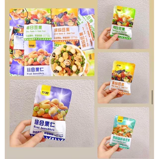 Hạt Dinh Dưỡng Mix Nội Địa Trung Ngũ Cốc GANYUAN 30g/1Gói Mix Snack 7 Hạt Sấy Giòn Bồ Đề Tâm