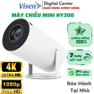 Máy chiếu mini HY300 Full HD android 11.0 Bluetooth 5.0 cho điện thoại máy chiếu phim Bảo hành 5 năm