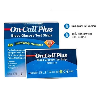 Que đường huyết Oncall Plus - Que đường huyết On Call Plus