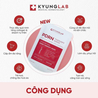 Mặt nạ PDRN kyunglab mask exosome căng da phục hồi căng bóng hạn dùng 2027