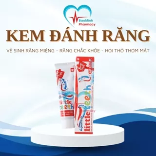 Kem Đánh Răng Aquafresh Little Teeth Dành Cho Trẻ Em Từ 3-5 Tuổi Ngừa Sâu Răng Đem Lại Hơi Thở Thơm Mát Tuýp 50g