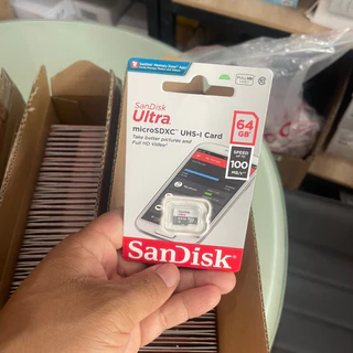 Thẻ nhớ Sandisk MicroSD 64GB class 10_U1