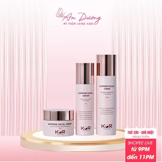 Combo bộ sản phẩm KOR Supreme Facial chăm sóc da nhập khẩu Hàn Quốc