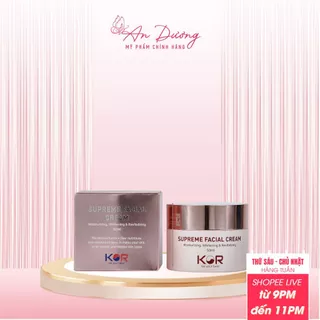 Kem dưỡng cấp ẩm, phục hồi, dưỡng trắng, ngừa lão hóa da mặt KOR Supreme Facial Hàn Quốc 50ml