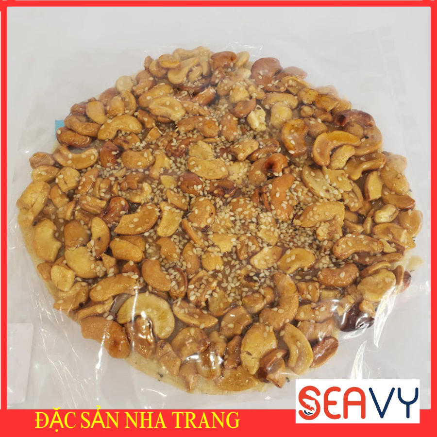 Bánh Tráng Hạt Điều 250g Đặc Sản Nha Trang, Bánh Tráng Mạch Nha Giòn Rụm Thơm Béo Ăn Vặt Làm Quà