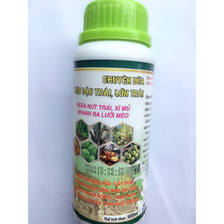 500 ML Phân Bón Vi Lượng Siêu Đậu Trái, Lớn Trái, Nhanh Ra Lưỡi Mèo, Phục Hồi Cây, Ngừa Nứt Trái, Xì Mủ, Tăng Độ Ngọt