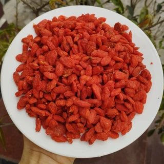 Kỷ tử đỏ Ninh Hạ 500g, hàng loại 1, đỏ, đẹp, khô, tơi, làm chè dưỡng nhan