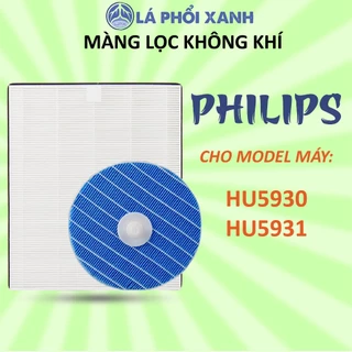 Màng lọc không khí philips HU5930 HU5931, Lõi lọc không khí philips, màng lọc hepa, màng bù ẩm