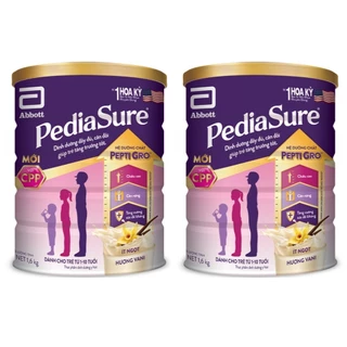 Combo 2 hộp sữa pediasure 1,6kg hương vani