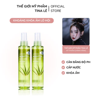 Xịt Khoáng Lô Hội Aspasia Moist Up Face Mist Hàn Quốc 150ML Khoáng Nha Đam Khóa Ẩm Dưỡng Trắng Da Chính Hãng