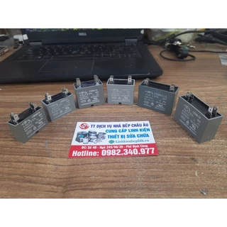 Tụ quạt cắm 4 chân CBB61 bản đẹp 1.5uF; 2uF; 2.5uF; 3uF; 4uF; 5uF