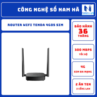 Router Wifi Tenda 4G05 dùng SIM 4G LTE 300Mbps