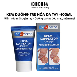 Kem dưỡng trẻ hóa da tay  Before and After giúp giảm nếp nhă, gân tay, dưỡng đều màu, mềm mại da bàn tay 100ml