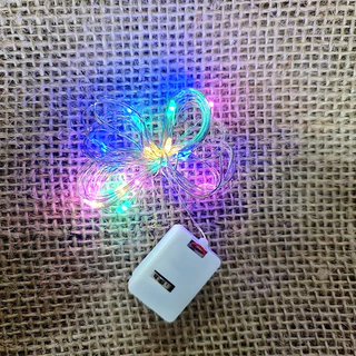 Dây Đèn Led Trang Trí Fairylight Đom Đóm Sẵn Pin 2m