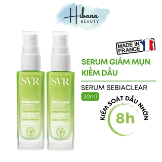 Serum SVR Sebiaclear Giảm Mụn, Thông Thoáng Lỗ Chân Lông, Làm Mềm Mịn Da 30ml