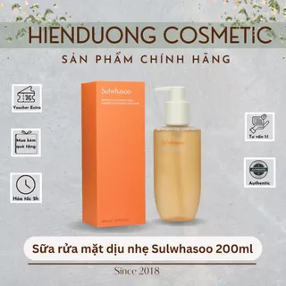 Sữa Rửa Mặt Dịu Nhẹ Sulwhasoo Gentle Cleansing Foam 200ML