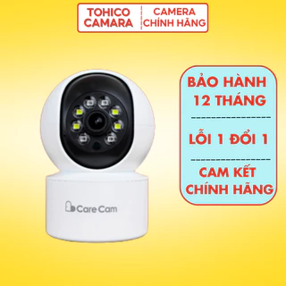 Camera wifi CareCam Y610, 5Mpx Full HD Đàm thoại 2 chiều, Kết nối Smart Home