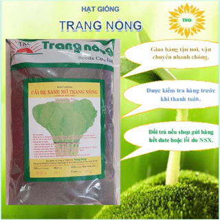 1kg hạt giống cải bẹ xanh mỡ Trang Nông năng suất cao