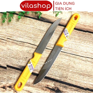 [ 4 Size ] Dao Thái Kiwi, Dao Thái Lan Kiwi Cán Nhựa & Cán Gỗ Đa Năng Chuyên Cắt - Gọt Hoa Quả Chất Liệu Inox Siêu Sắc