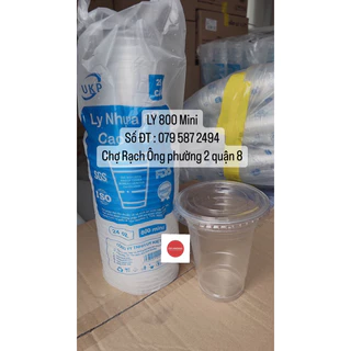 [ GIÁ RẺ - QUẬN 8 ] LY NHỰA PP UKP 800ml MINi ĐỰNG TRÀ TẮC , NƯỚC MÍA , TRÀ ĐÀO...