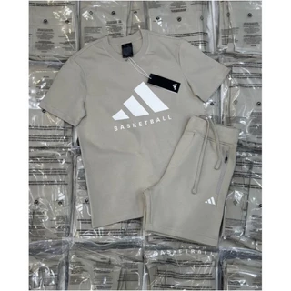 Bộ Thể Thao Adidas Chính Hãng - Bộ Quần Áo Thể Thao Nam Nữ Chất Umi In Dập Nhiệt Chuẩn Form Hàn Quốc