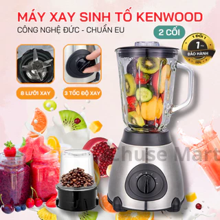 Máy Xay Sinh Tố Đa Năng KENWOOD Công Nghệ Đức - Chuẩn EU, Công Suất 850W, 2 Cối Có Lưới Lọc Bảo Hành 12 Tháng