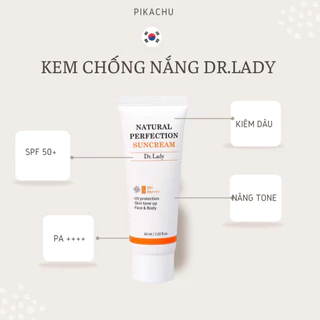 Kem chống nắng Dr Lady Hàn Quốc 60ml SPF 50+